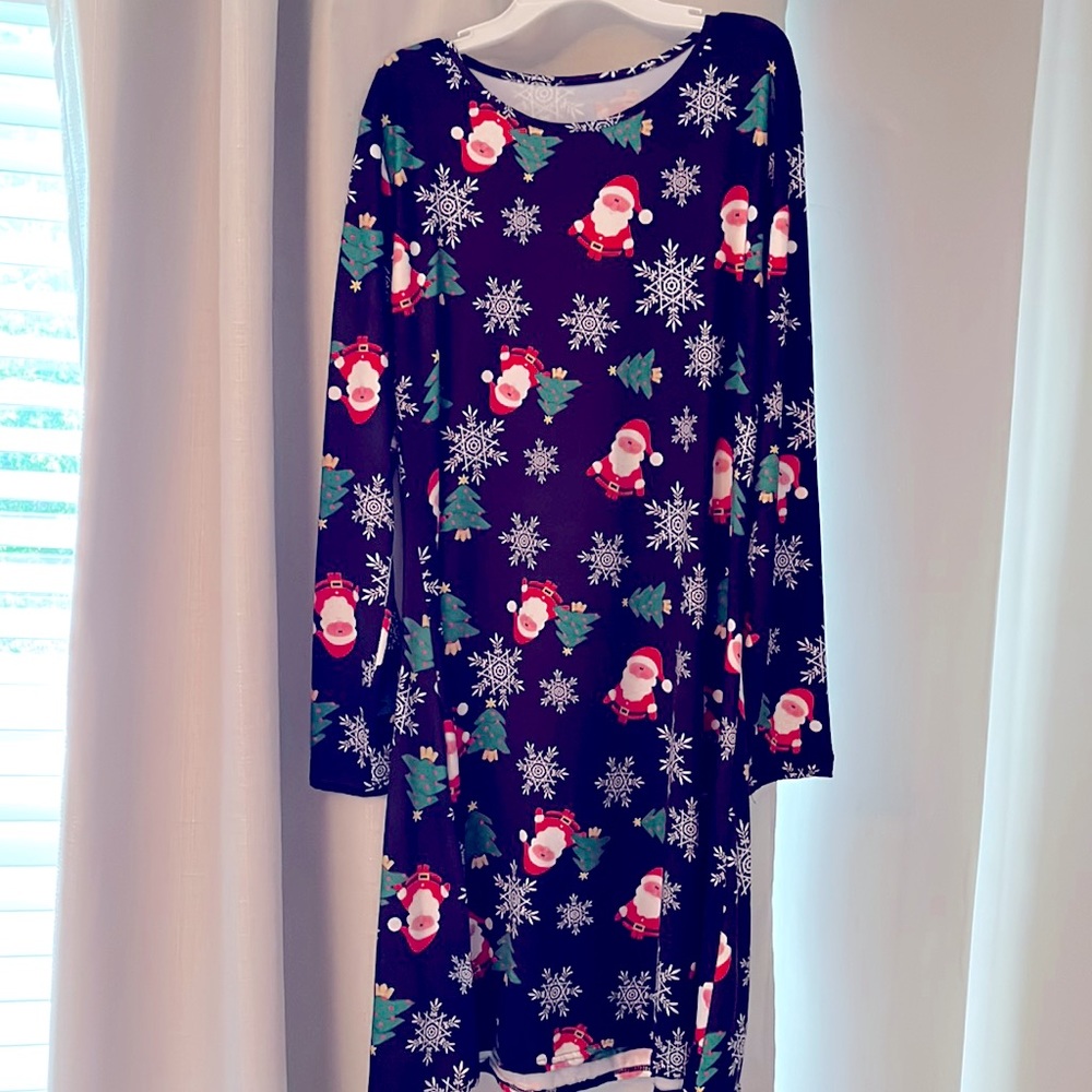 Fun Santa Holiday Dress.